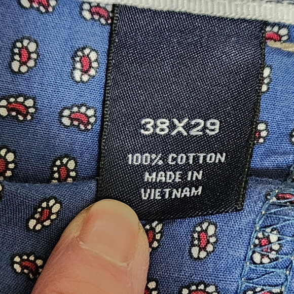 Cremieux Corduroy Pants Men's 38x29 Tan Brown Cotton 38 X 29 - Picture 10 of 11